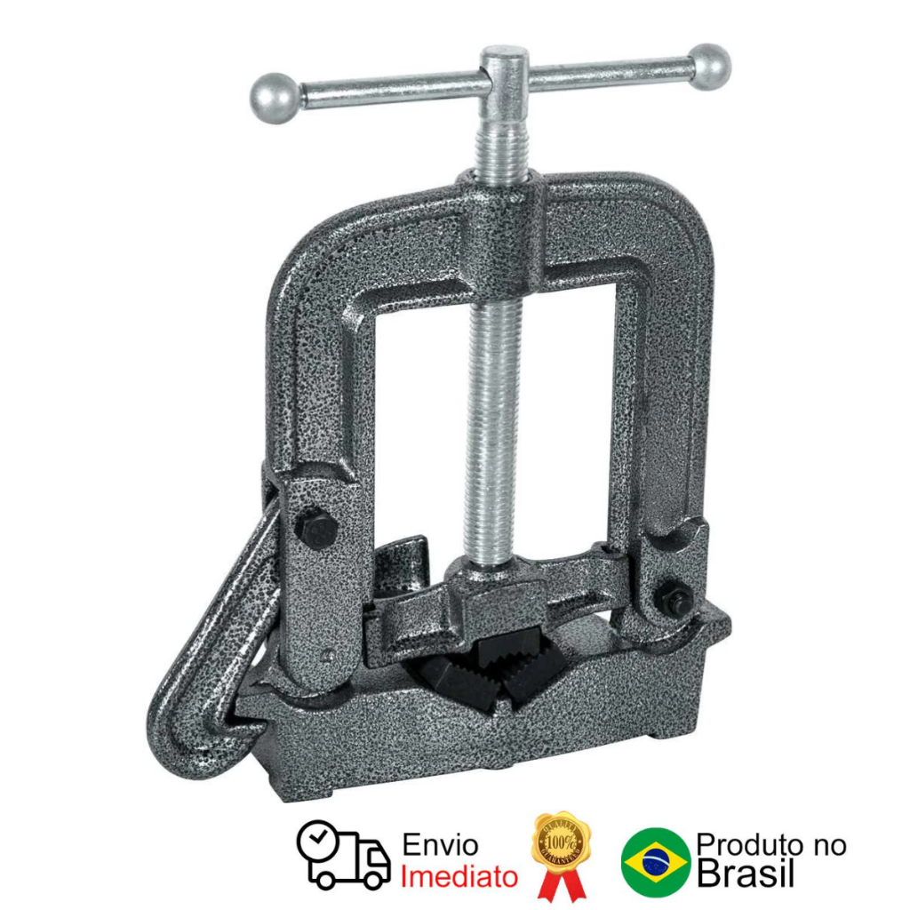 Torno De Bancada Para Encanador N 4 Fixo Vonder em Oferta na Shopee