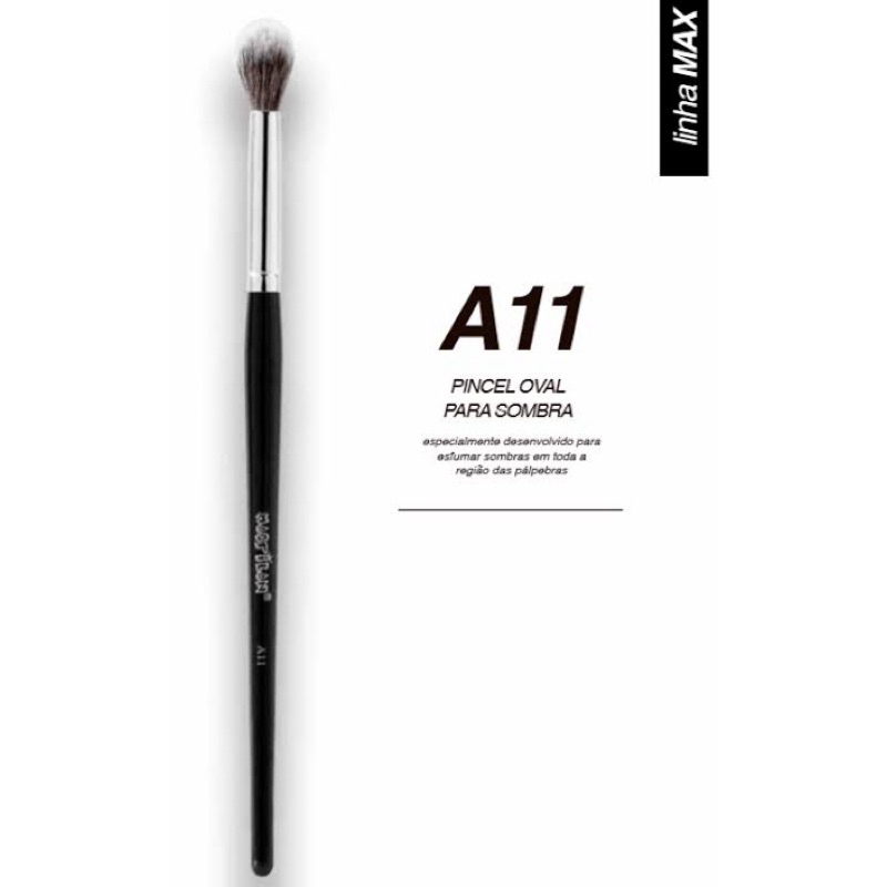 Pincel A11 profissional oval para sombra Macrilan