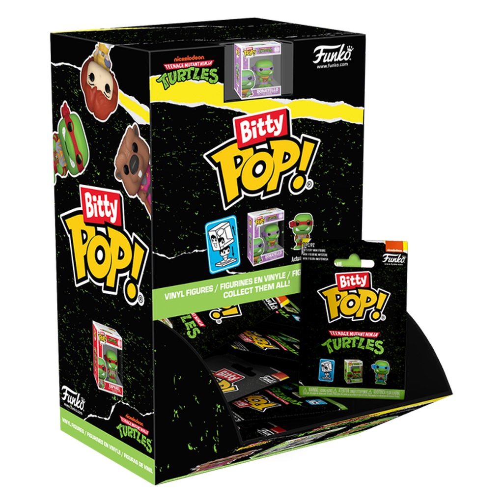 FUNKO MYSTERY BITTY POP TEENAGE MUTANT NINJA TURTLES (76363) em Oferta na Shopee