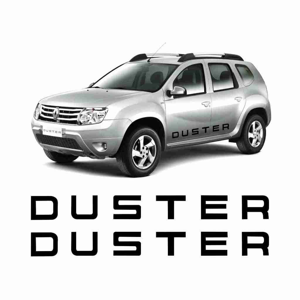 Adesivos Faixas Portas Lateral Duster Renault Personalizado KIT 2 Und. Sport Tuning Externo Carro RN47