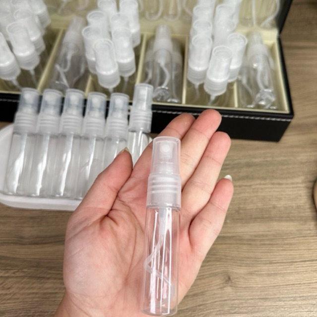 Kit 25 Frascos Pet 15ml Spray Resistente Cilíndrico Viagem Perfume Home Care Cheirinho Recipiente