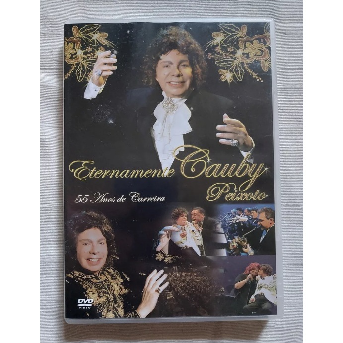 DVD Cauby Peixoto - Eternamente Cauby Peixoto - 55 Anos de Carreira