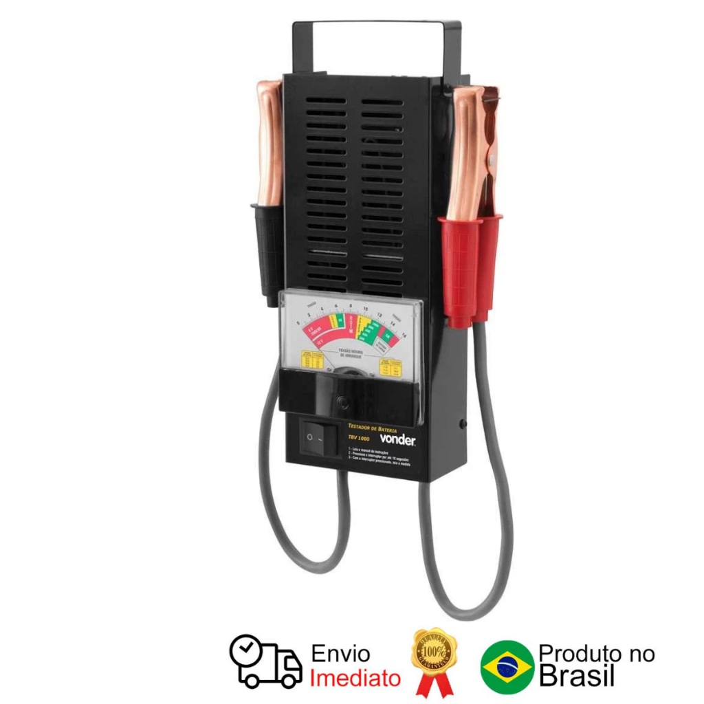 Testador De Baterias Tbv 1000 Vonder em Oferta na Shopee