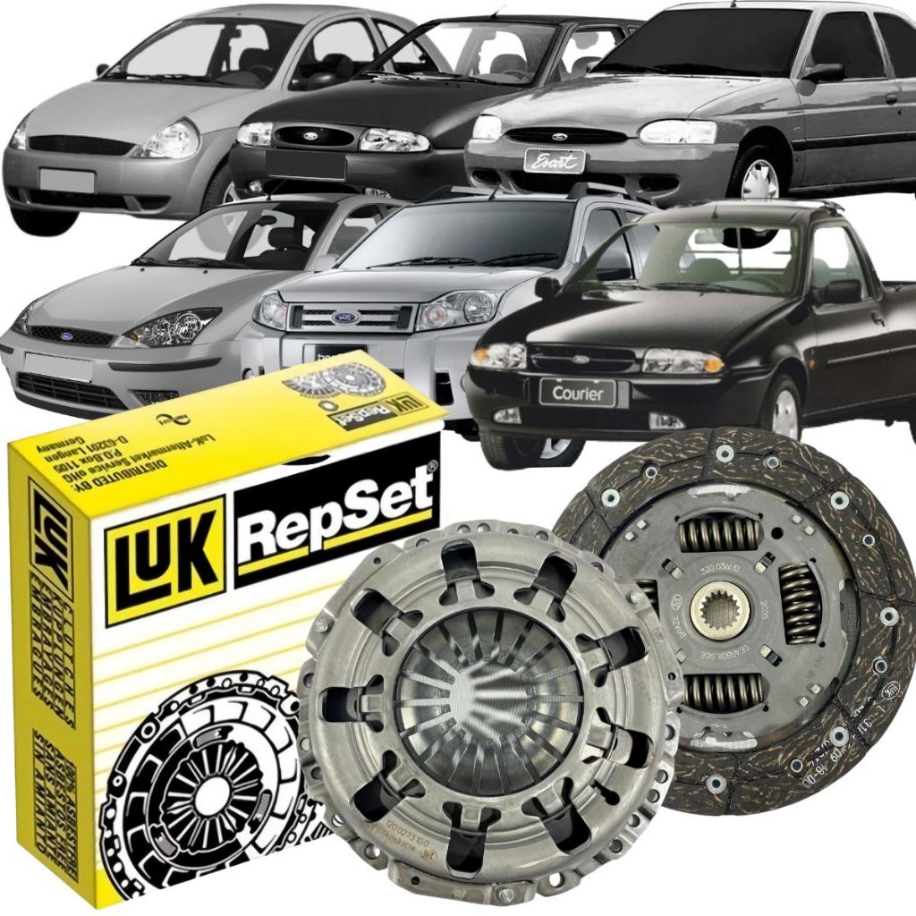 Kit Embreagem Ford Fiesta 1.6 8v Zetec Rocam 2012 2014 em Oferta na Shopee