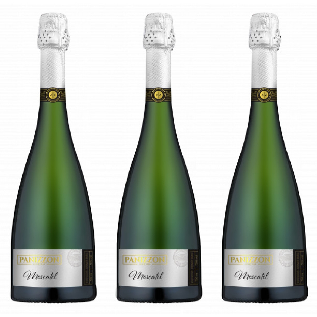 Kit 3 Unidades  Espumante Brasileiro Panizzon Moscatel 750 ml em Oferta na Shopee