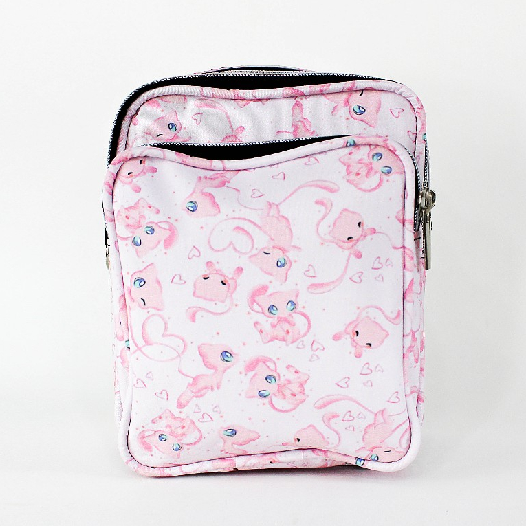 Bolsa Mochila Pequena Poke Mew Versátio Duas Formas de Usar