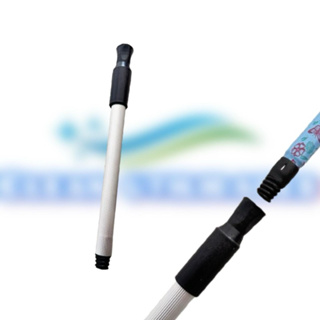 2 extensores Cabo longo 30 cm  ou 40 cm em alumínio - para alongar cabos de rodos - vassouras.CLEAN em Oferta na Shopee