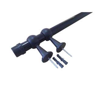 Varão em aço 28mm para cortina em geral  6 mts  sala quarto em Oferta na Shopee