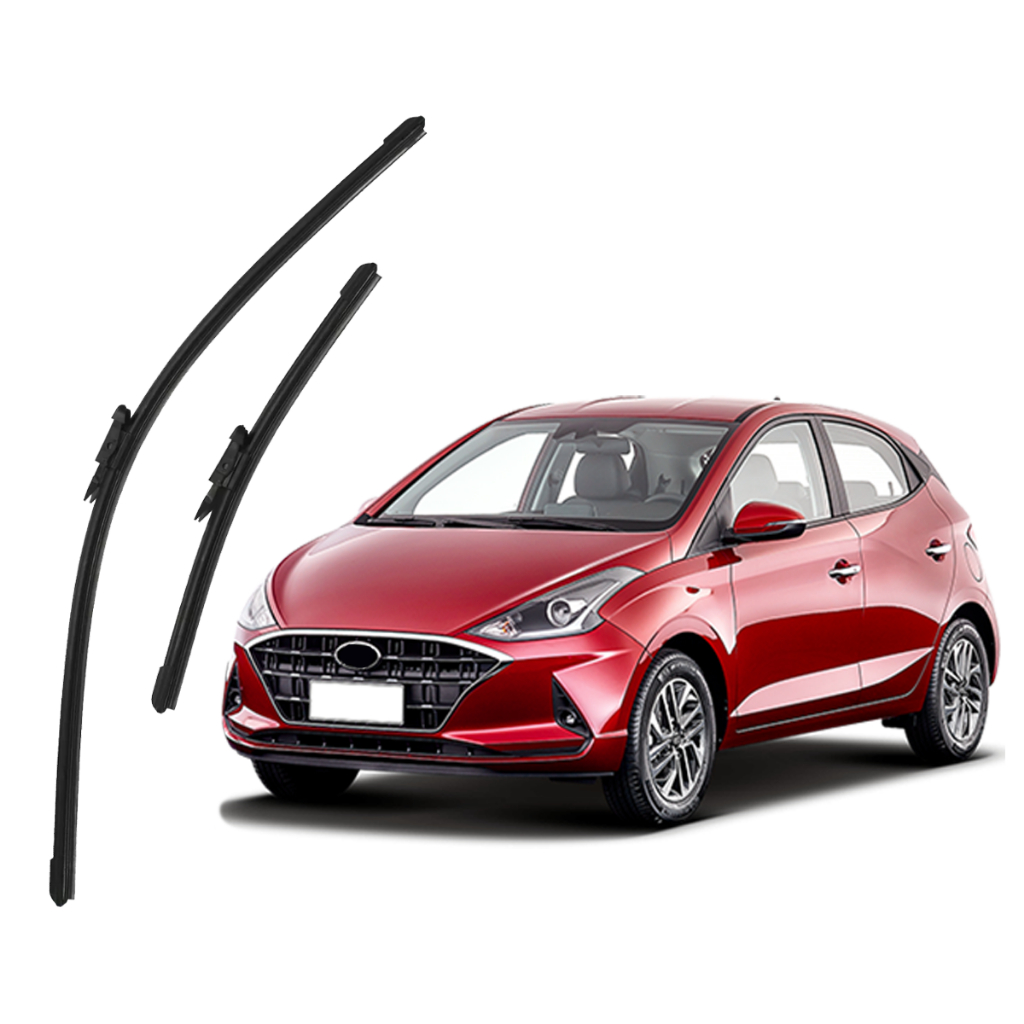 Par Palheta Limpador Parabrisa Hyundai Hb20 2020 2021 À 2024