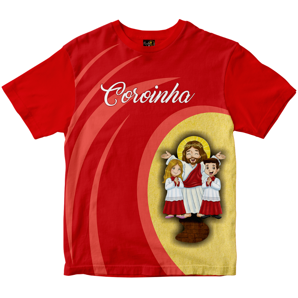 Camiseta Coroinhas Rainha do Brasil