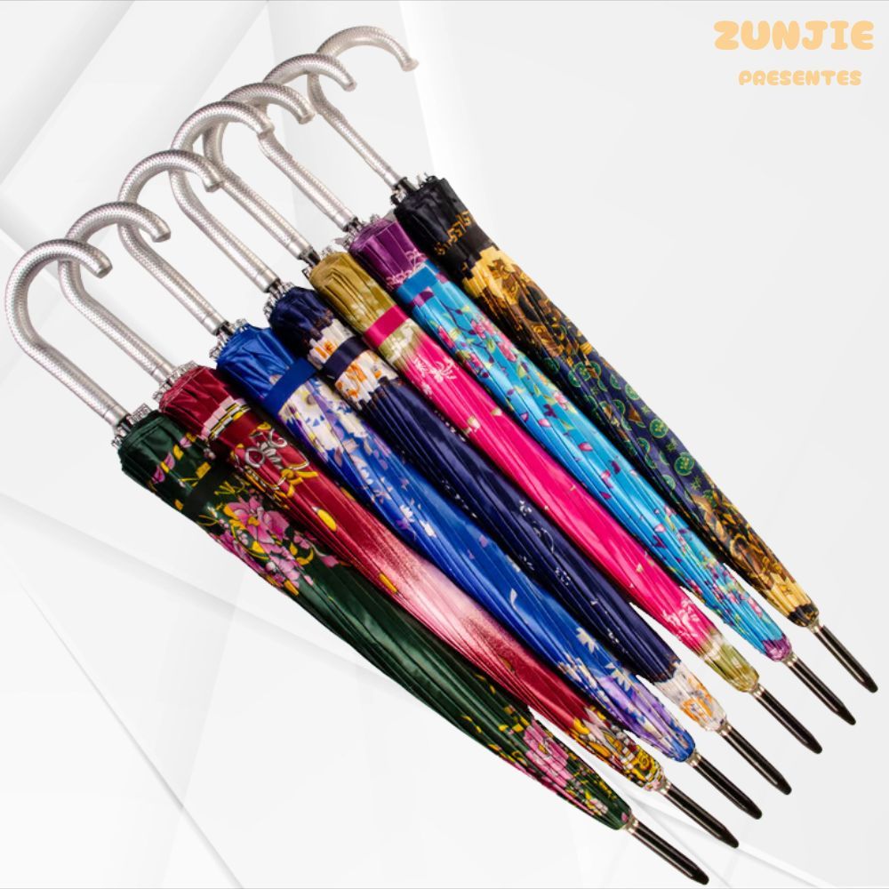 Sombrinha Guarda Chuva Feminino Grande Automático Várias Estampas / 611