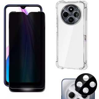 KIT Para Xiaomi Redmi 14c | Película de Privacidade 3D - Capa Capinha Anti Impacto - Película da Câmera 3D em Oferta na Shopee