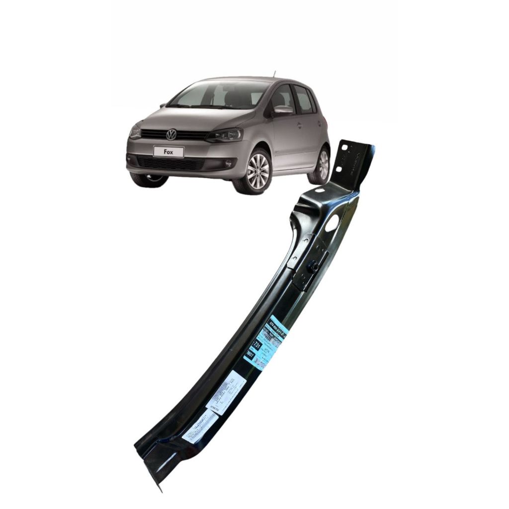 Calha vedação lateral traseira lado esquerdo Fox novo original 5Z6809641DCTR