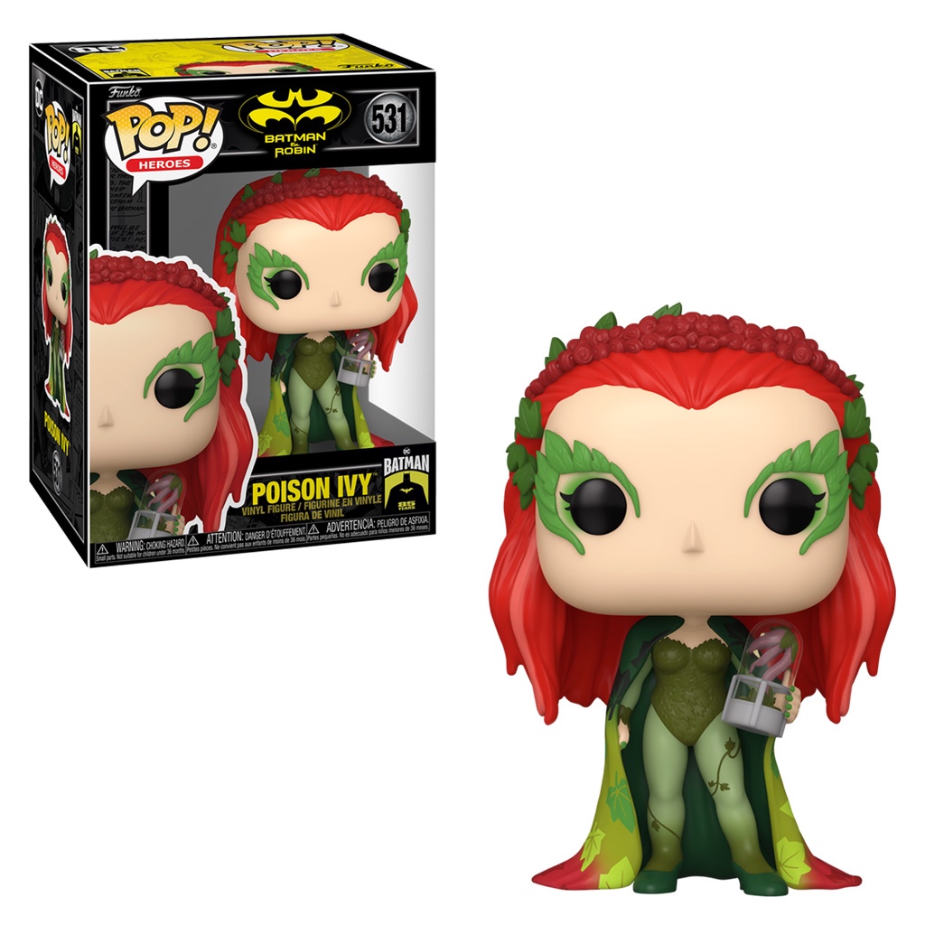 FUNKO POP HEROES DC BATMAN & ROBIN - POISON IVY 531 em Oferta na Shopee