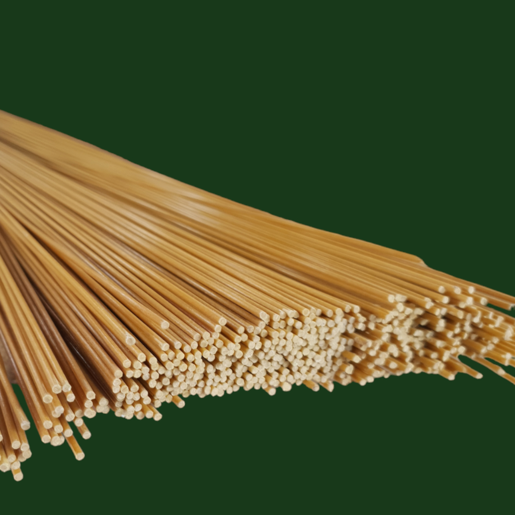 VARETA DE FIBRA 1.8MM MARROM 20 UNID EM 2 METROS