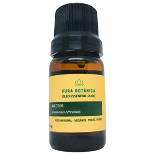 Óleo Essencial de Alecrim 10ml 100% Puro Pura Botânica – Cuidado Capilar, Aromaterapia e Bem-Estar em Oferta na Shopee