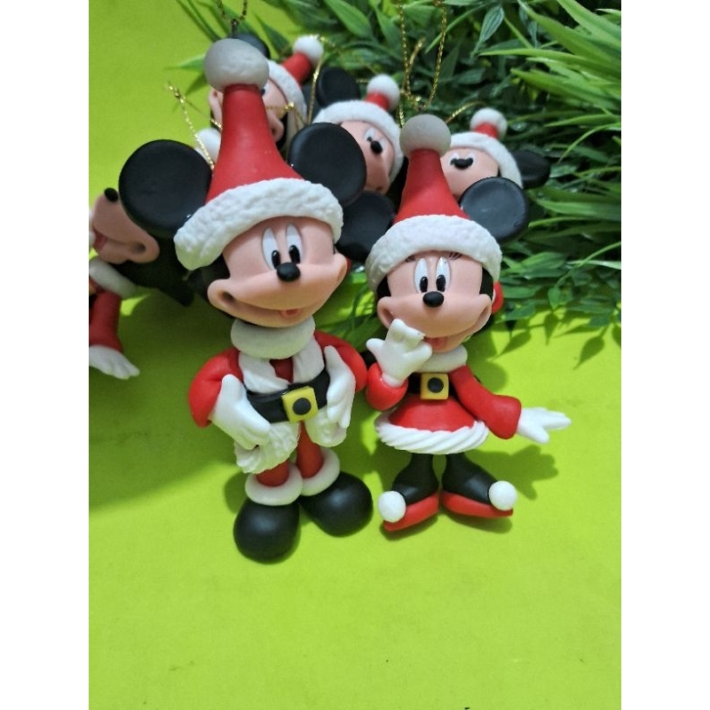 Mickey e Minnie enfeite para árvore de Natal — imagem 2 de 2