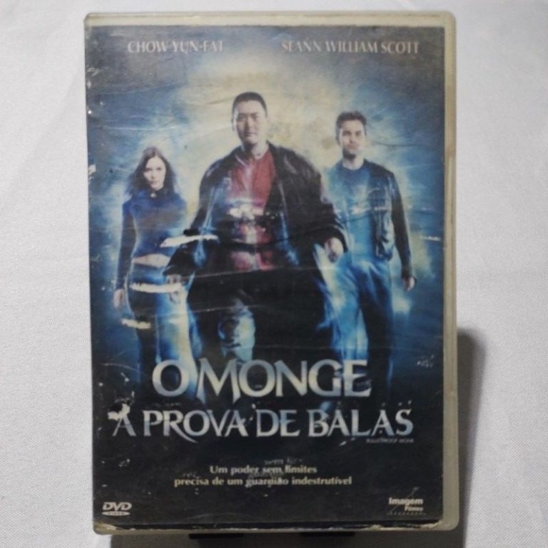 DVD O MONGE A PROVA DE BALAS USADO DUBLADO ORIGINAL 43