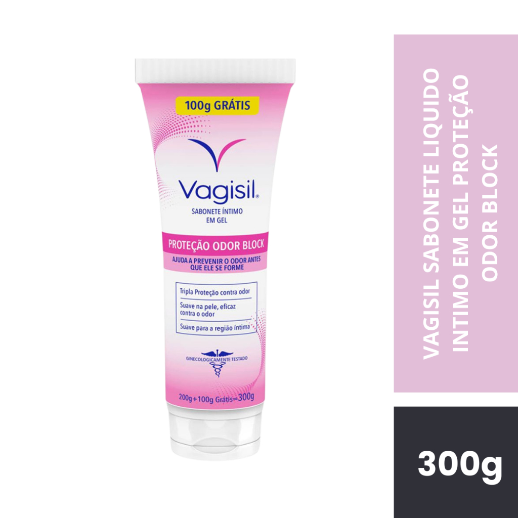 Sabonete Íntimo em Gel Vagisil Bloqueador de Odor 300mL