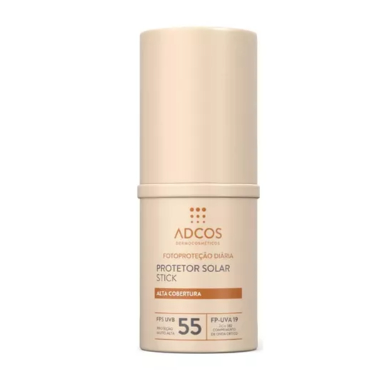 Adcos Protetor Solar Stick Tonalizante Fps 55 Peach - 17g