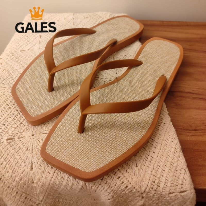 Chinelo Feminino Quadrado - Confortável - Palmilha com Costura - Praia - ORIGINAL