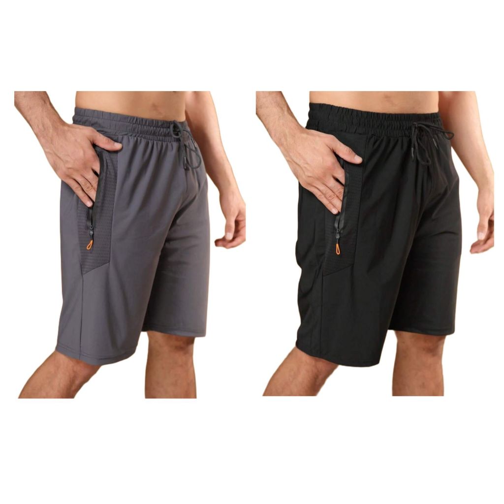 Shorts Treinar Masculino leve Básico Bermuda Treino Academia Corrida Fit com elastano