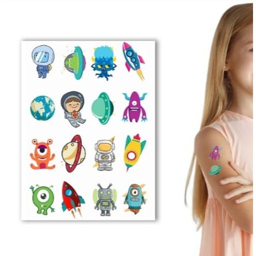 Tattoo Astronauta: Onde Comprar | BuscaProdutos