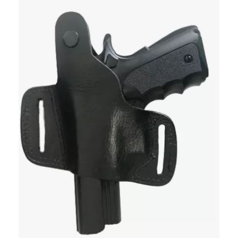 Coldre Couro Pistola 380 40 9mm Taurus Imbel Glock - DESTRO