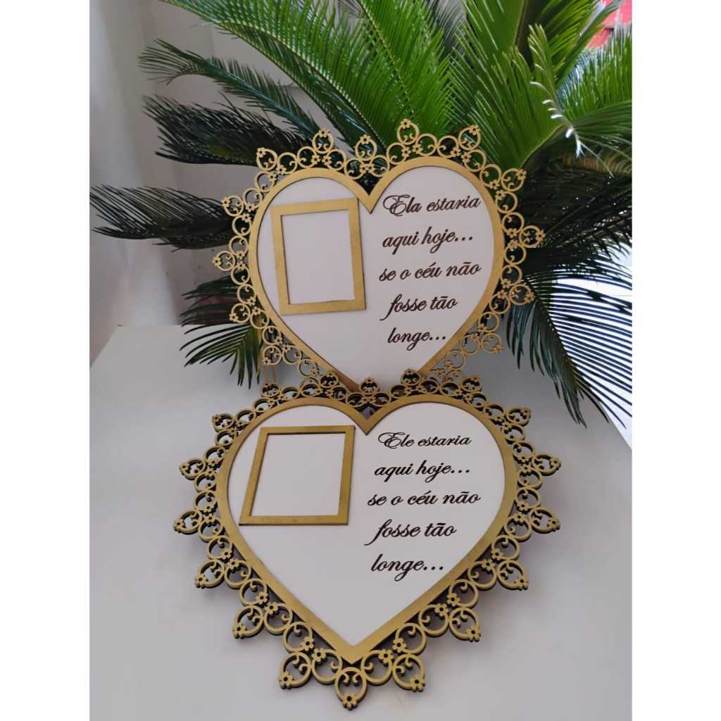Quadro/Placa de homenagem para casamento, 15 anos em Oferta na Shopee