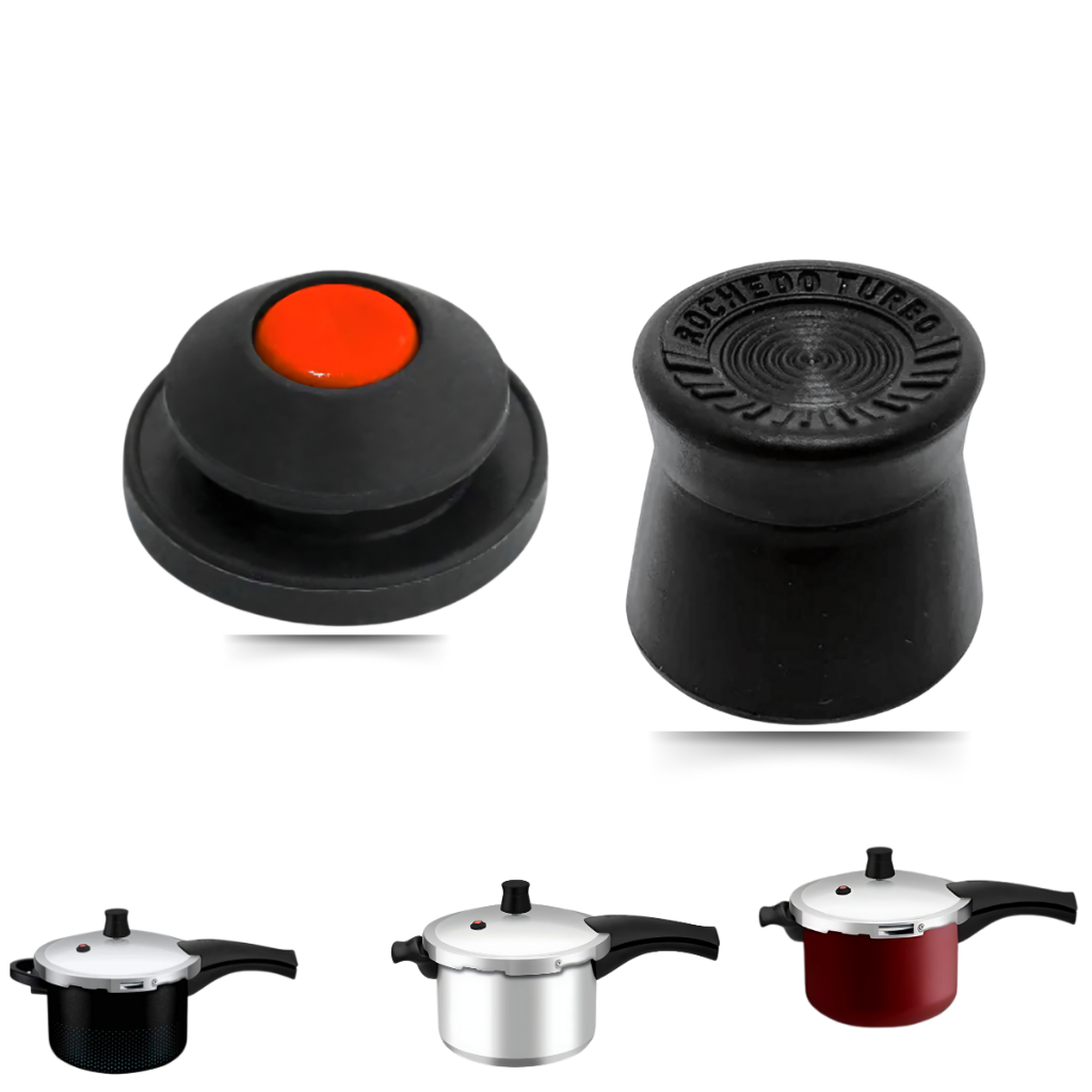 Kit Peso Pino Central E Válvula De Segurança Para Panela De Pressão Rochedo Turbo Top