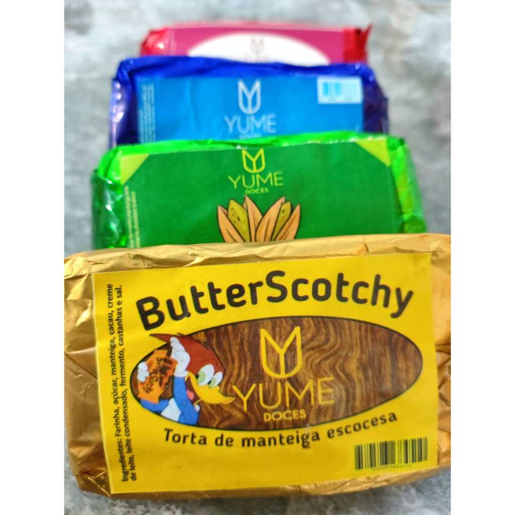 KIT DEGUSTAÇÃO 4 UNIDADES DE TORTA (Pistachio's,Tellanu,Norinho,Torta de manteiga escocesa) em Oferta na Shopee