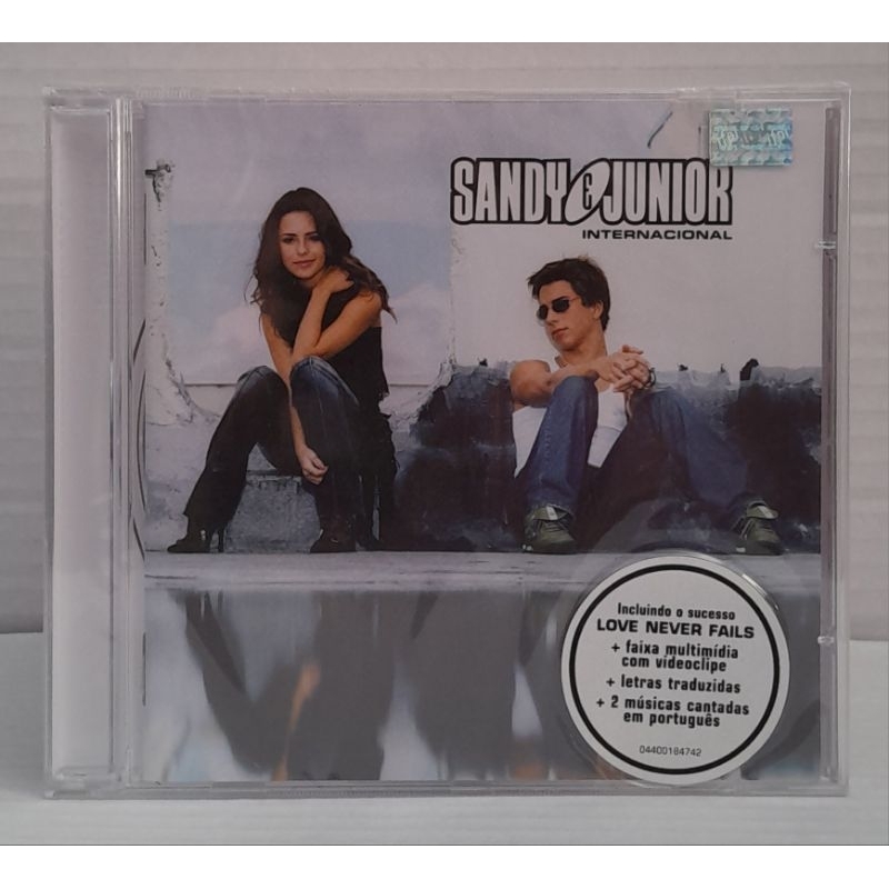 CD Sandy e Júnior - Internacional (Novo/Original/Lacrado)
