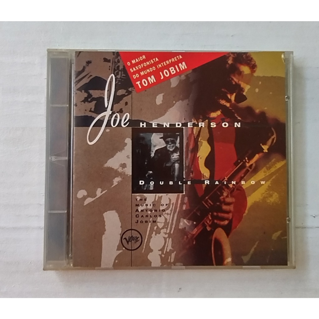 Cd Joe Henderson - Double Rainbow - Interpreta Tom Jobim
