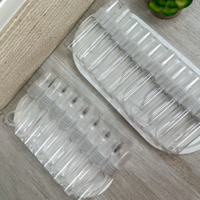 Kit C/30 Frasco Spray 15ml Cilíndrico Resistente Pet Plástico Perfume Borrifador Cheirinho Vazio em Oferta na Shopee