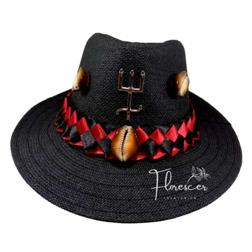 Chapéu Preto Aba Larga Exu Tranca Rua Exu 7 Porteira Exu Lalu