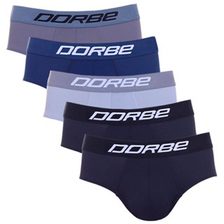 Kit 5 Cuecas Slip Microfibra Dorbe Original Masculina Classica Tradicional Clássica Cavada Macia em Oferta na Shopee