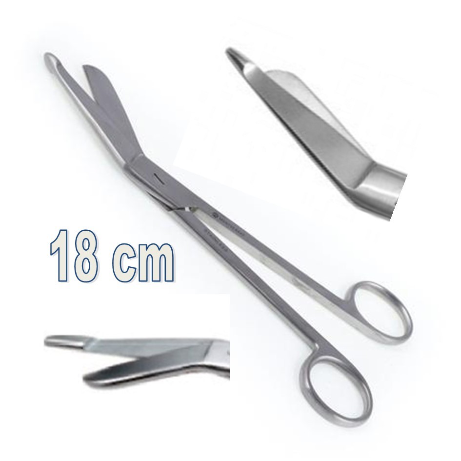 Tesoura Lister 18cm em Aço Inoxidável Emergencia em Oferta na Shopee