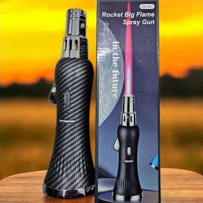 Imagem Acendedor Potente Alta Propulsão Churrasco,CARREGAMENTO A GÁS!!! ( NÃO ACOMPANHA GÁS）