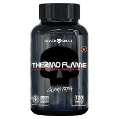 Black Skull Thermo Flame Em Tabletes - Caveira Preta