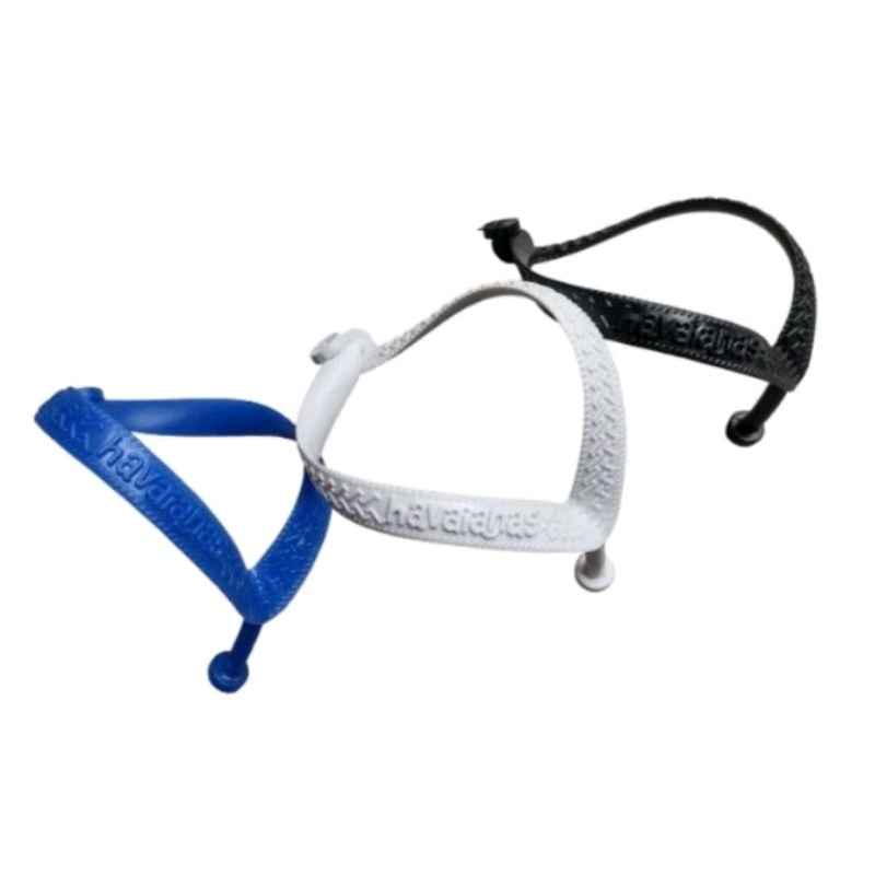 2 par de tiras correias com logomarca escrita