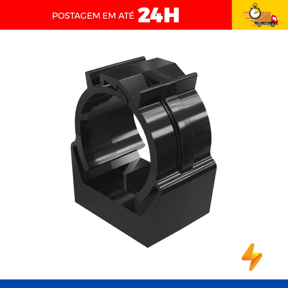 Abracadeira Preto 3/4" - Wetzel