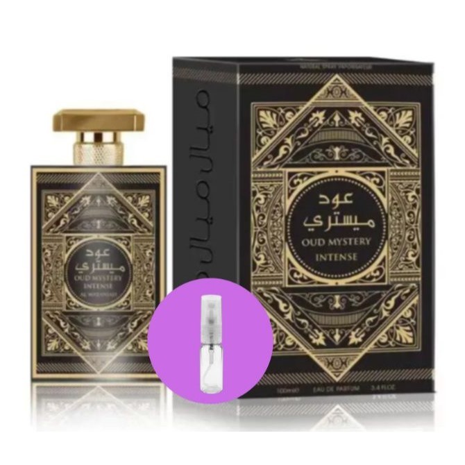 Perfume Arabe OUD MYSTERY INTENSE AL WATANIAH EAU DE PARFUM - 5ML