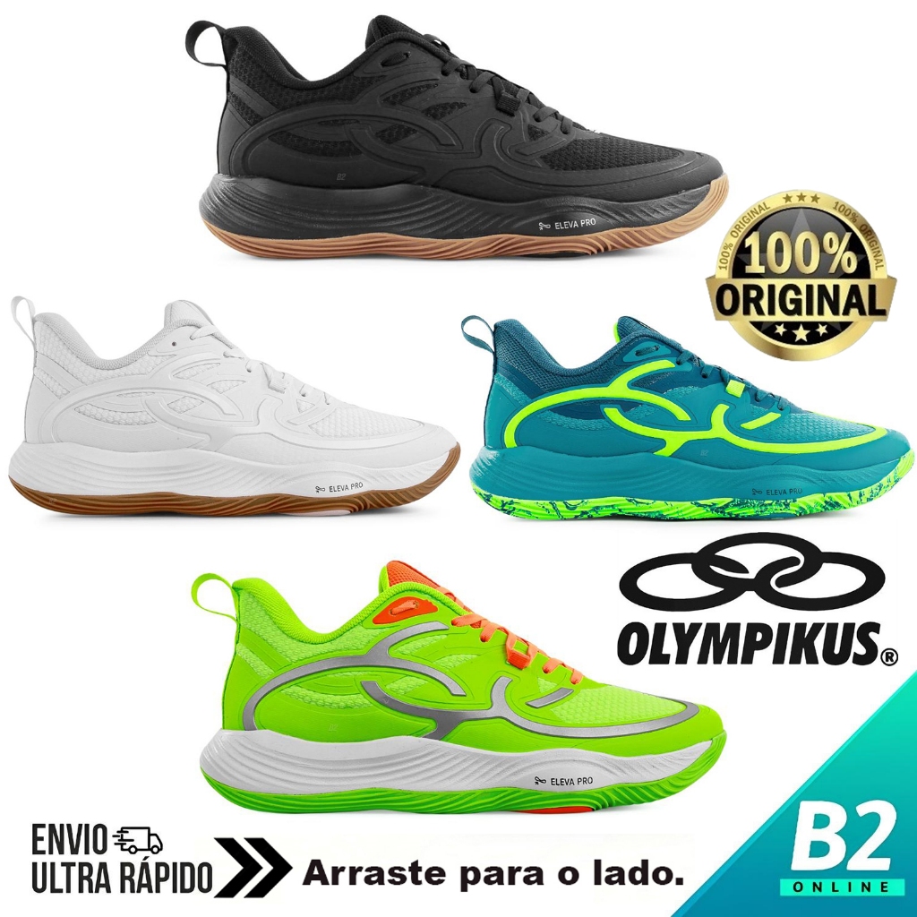 Tênis Olympikus Qu4dra Quadra BR1 Unissex 100% Original Com Nota Fiscal e Garantia - Sports & Outdoors