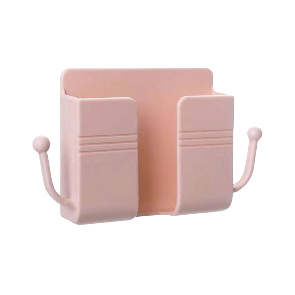 Suporte de Parede Plástico Autocolante Multiuso para Celular com Ganchos em Oferta na Shopee