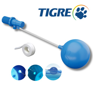 Boia Caixa D'água Tigre 1/2 ou 3/4 Com Veda Rosca 5MTS Torneira De Caixa Dagua Alta Pressão e Vazão em Oferta na Shopee