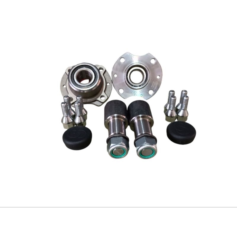 Par De Cubo Completo Fiat Carretinha Reboque Ponta De Eixo Novo Capacidade de carga 800kg eixo