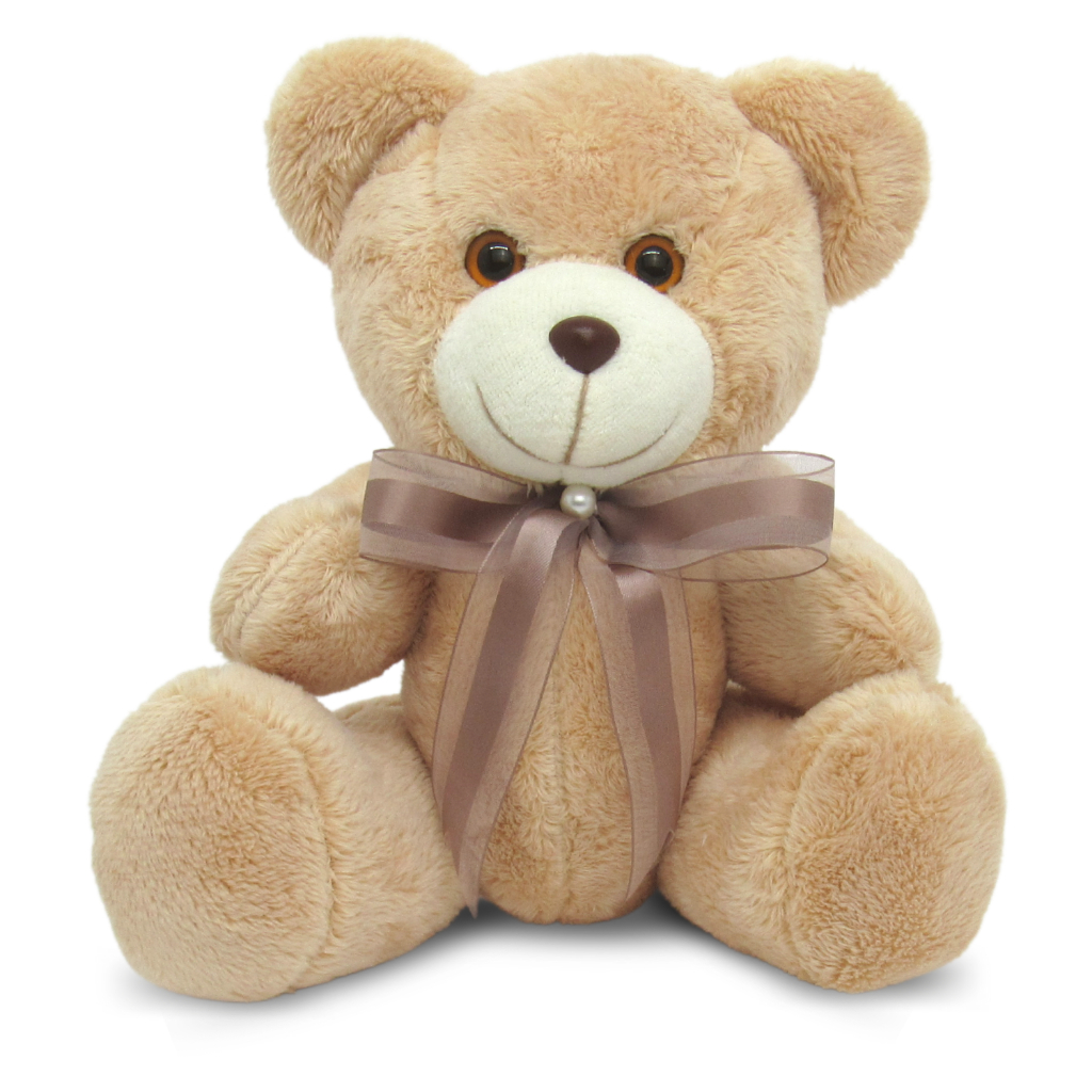 Urso de Pelúcia Articulado com Laço Antialérgico em Oferta na Shopee