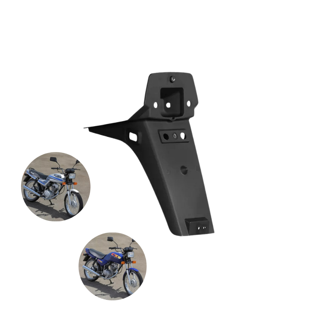 Paralama Traseiro Today Titan 89 até 99 Suporte Placa em Oferta na Shopee