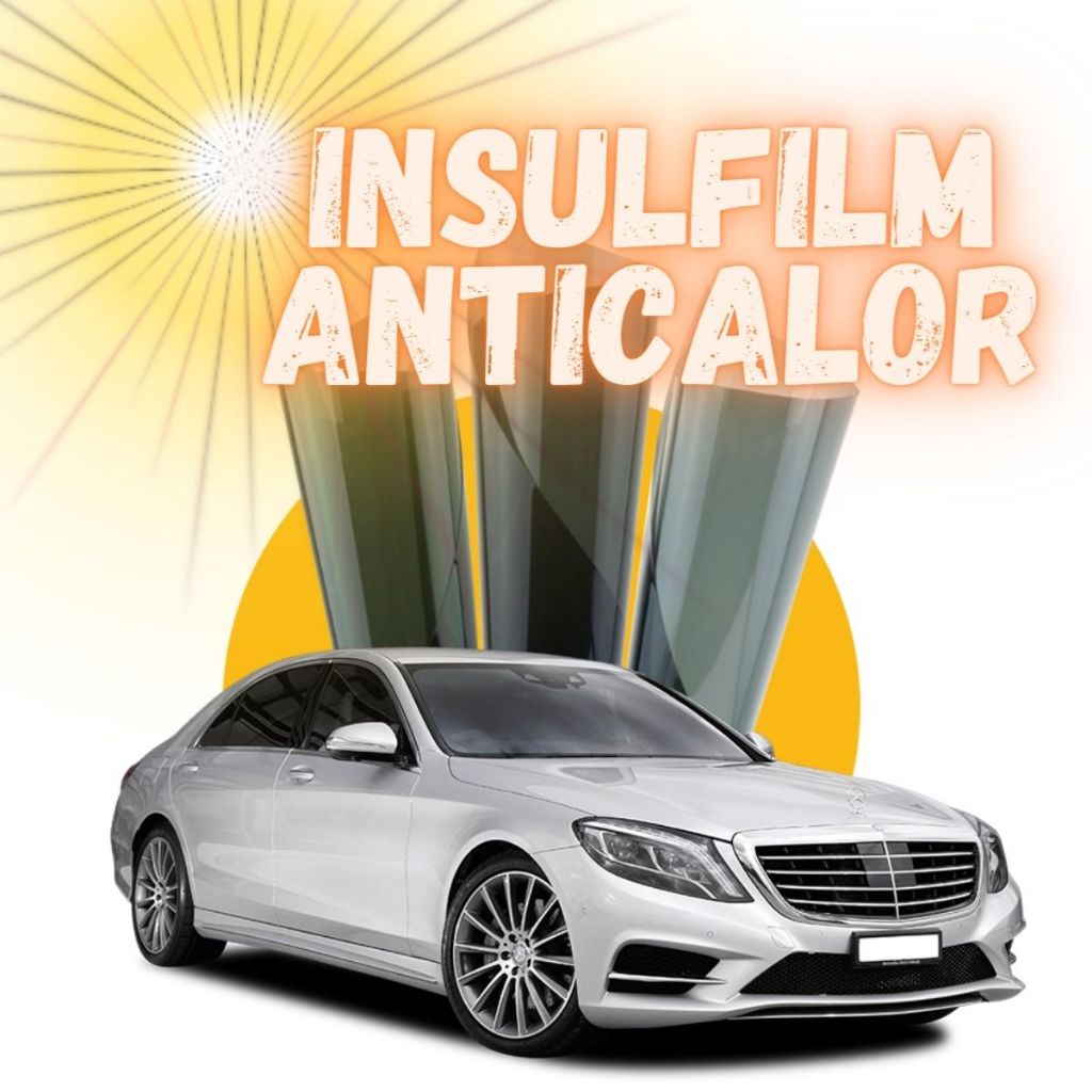 Insulfilm Película Fume Automotiva Residencial Vidros Janela Portas Blindex G5 G20 G35 Mts