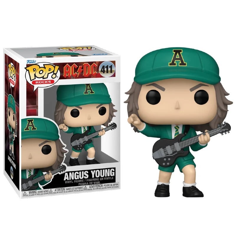 Funko Pop AC/DC Angus Young – Colecionável 411